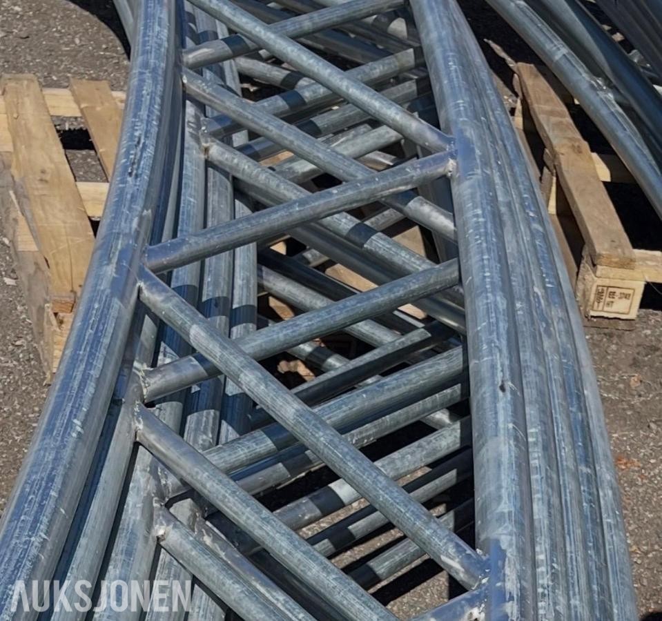 2025 Sheltertelt Container overbygg - W18 x L18,29 - ingen minstepris